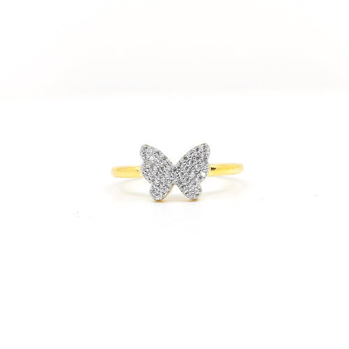 Wings of Aurora— Nature Inspired Butterfly Ring