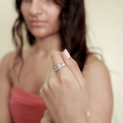 3 Stone Promise Ring