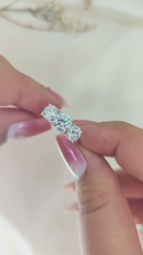 3 Stone Promise Ring