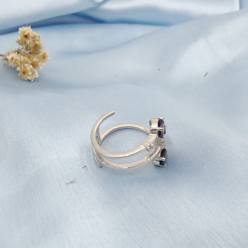  three natural Iolite gemstones 